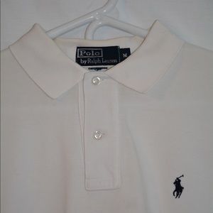 White Polo Collared Shirt